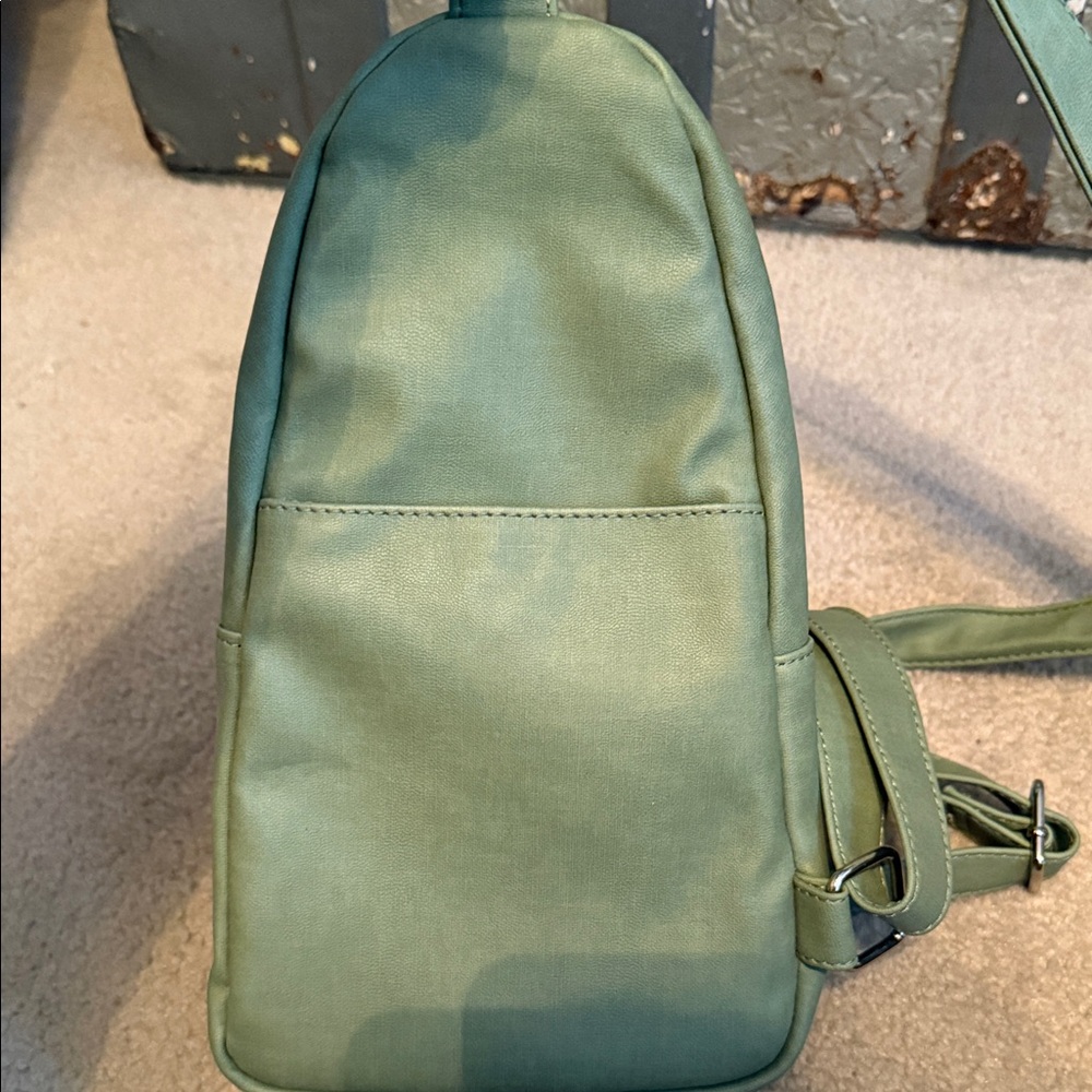 Multisac green crossbody bag - Picture 4 of 4
